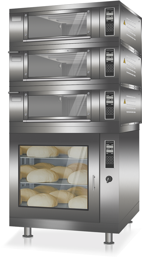 x3 Печь подовая «ПП-1» на ШРП-1